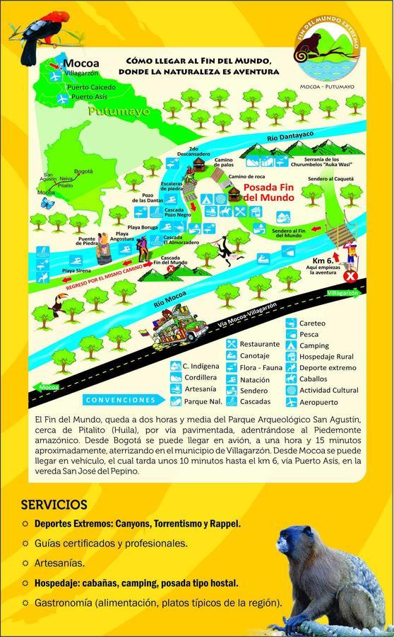 Posada Fin Del Mundo Mocoa المظهر الخارجي الصورة